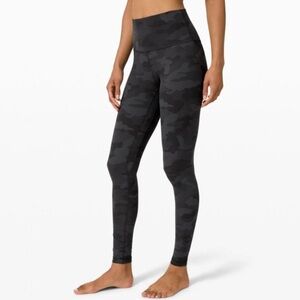 Lululemon Align Black Camo Leggings